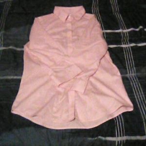 Womens 3/4 sleeve button up